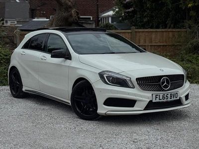 Used Mercedes A220 AMG 2015 White Hatchback
