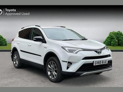 Used Toyota RAV4 Hybrid 194 HP (142 kW) 2016 White SUV