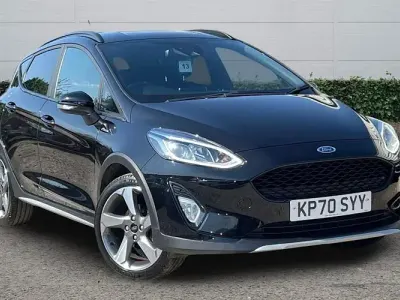 Used Ford Fiesta Active 125 HP (91 kW) 2020 Black Hatchback