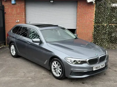 Used BMW 520 Comfort Edition 2018 Blue Estate