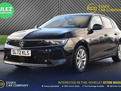 Used Vauxhall Astra Design Edition 130 HP (95 kW) 2022 Black Hatchback