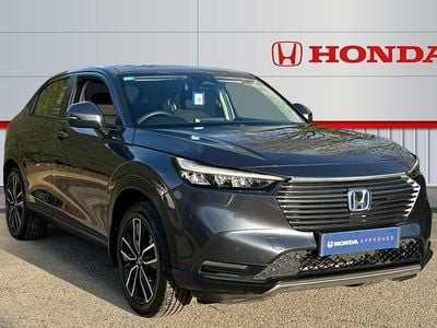 Used Honda HR-V Elegance 131 HP (96 kW) 2022 Meteoroid grey  metallic SUV
