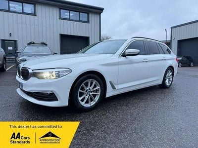 White Used 2018 BMW 530 Comfort Edition Estate | £8,975 (Super price)