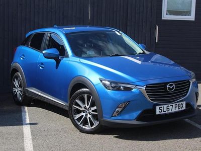Begagnad Mazda CX-3 Inclusive 105 HK (77 kW) 2017 Blå SUV