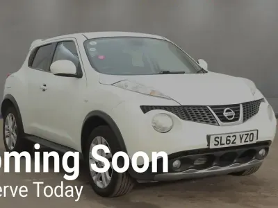 Used Nissan Juke Tekna 110 HP (80 kW) 2012 White SUV