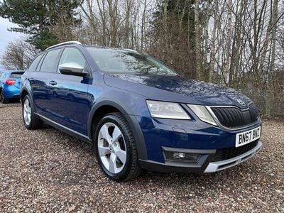 Blue Used 2017 Skoda Octavia Scout 4x4 Estate | £10,750 (Fair price)