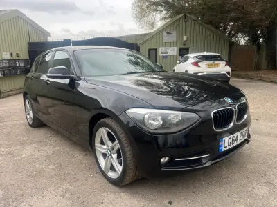 Used BMW 116 Sport Line 2014 Black Hatchback