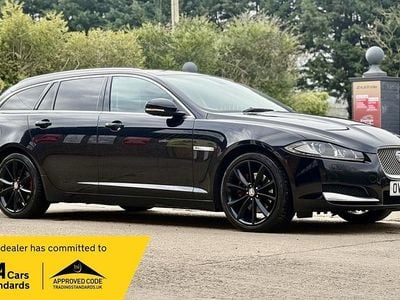 Used Jaguar XF Sportbrake Premium Luxury 2013 Black Estate