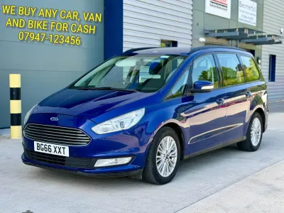 Used Ford Galaxy Zetec 2016 Blue MPV