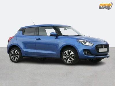 Used Suzuki Swift SZ5 2017 Blue Hatchback