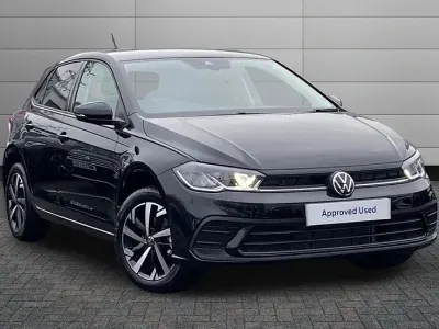 Used VW Polo Match 95 HP (69 kW) 2026 Black Hatchback