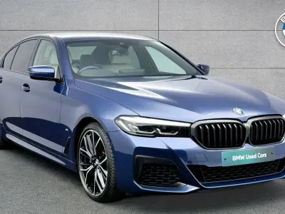 Used BMW 520 M Sport 187 HP (137 kW) 2021 Blue Sedan