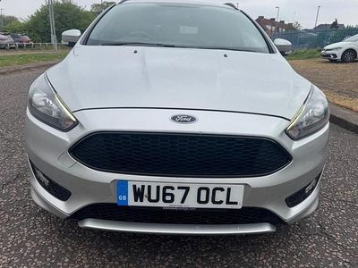 Silver Used 2017 Ford Focus ST-Line Estate | £4,999 (Good price)