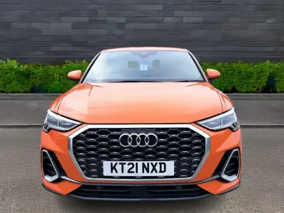 Usado Audi Q3 Sportback S-Line 148 CV (108 kW) 2021 Naranja SUV
