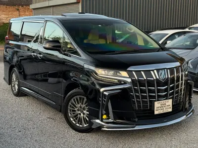 Begagnad Toyota Alphard Business Edition 300 HK (220 kW) 2020 Svart Minibuss