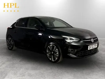 Used Vauxhall Corsa-e Ultimate 100 kW (136 HP) 2022 Black Hatchback