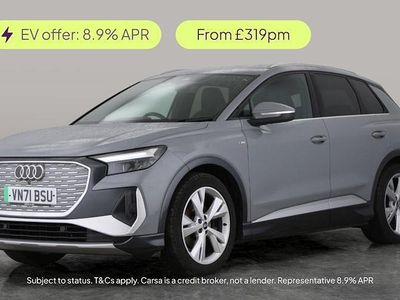 Used 2022 Audi Q4 e-tron S-Line SUV | £19,045 (Good price)