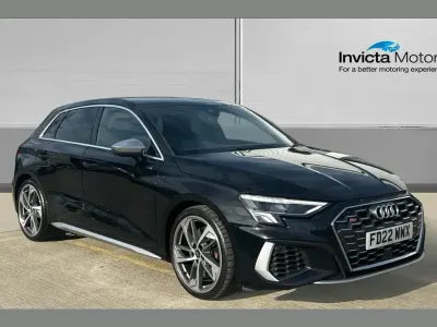 Used Audi S3 Sportback Comfort 310 HP (228 kW) 2022 Black Hatchback