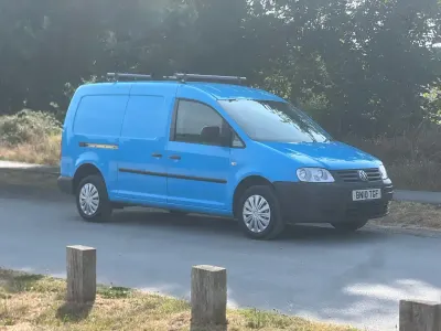 Used VW Caddy Maxi 104 HP (76 kW) 2010 Blue MPV