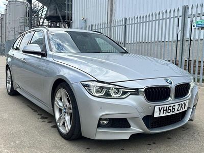 Silver Used 2016 BMW 318 M Sport Estate | £8,390 (Fair price)