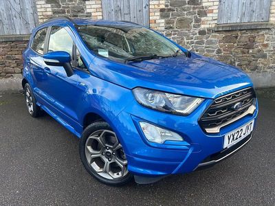 Used Ford Ecosport ST-Line 125 HP (91 kW) 2022 Blue SUV