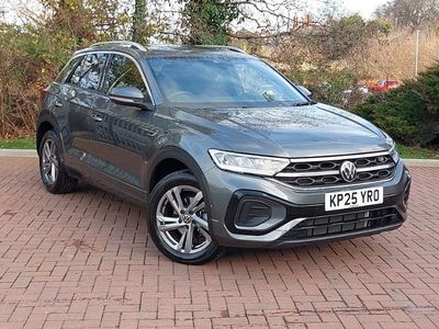 Grey Used 2025 VW T-Roc R-line SUV | £27,298 (Fair price)