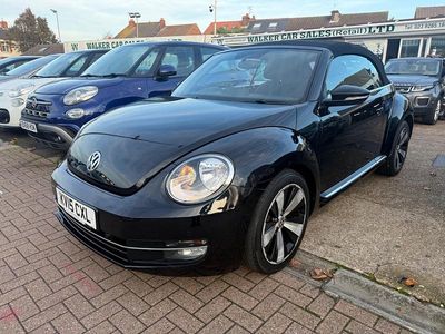 Black Used 2015 VW Beetle Sportline Cabriolet | £9,995 (Super price)