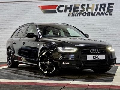 Used Audi A4 Black Edition 175 HP (128 kW) 2013 Black Estate