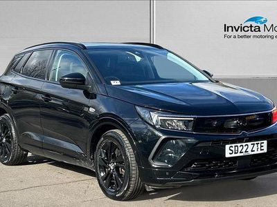 Used Vauxhall Grandland X GS Line 225 HP (165 kW) 2022 Black SUV