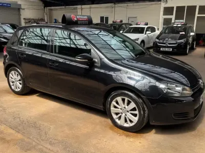 Used VW Golf VII Match 122 HP (89 kW) 2013 Black Hatchback