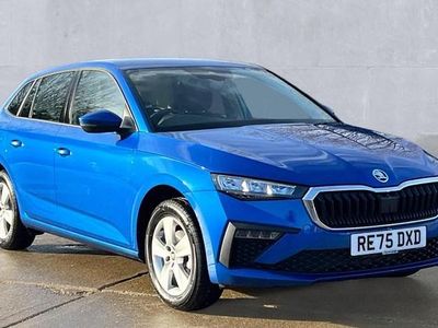 Race blue metallic Used 2025 Skoda Scala SE Hatchback | £20,490 (Expensive)
