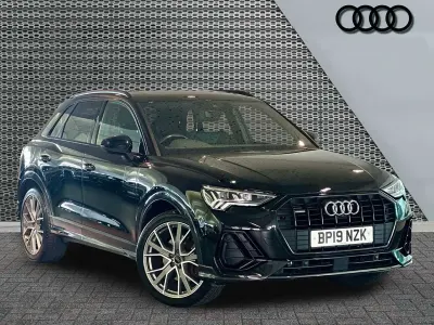 Used Audi Q3 Advanced 226 HP (166 kW) 2019 Black SUV