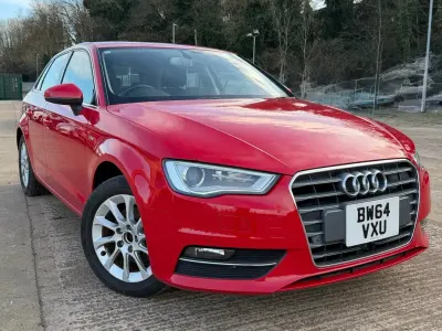 Used Audi A3 150 HP (110 kW) 2015 Red Hatchback