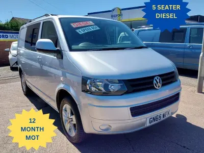 Begagnad VW Transporter Trendline 102 HK (75 kW) 2015 Silver Van