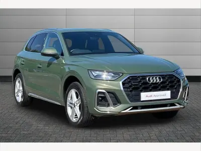 Used Audi Q5 S-Line 204 HP (150 kW) 2024 Green SUV