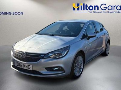 Used Vauxhall Astra Elite 100 HP (73 kW) 2018 Silver Hatchback