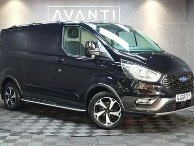 Used Ford Transit Custom Active 130 HP (95 kW) 2022 Black Van