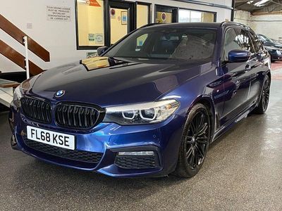 Used BMW 520 M Sport 190 HP (139 kW) 2018 Blue Estate