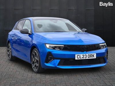 Used Vauxhall Astra Ultimate 130 HP (95 kW) 2023 Blue Hatchback