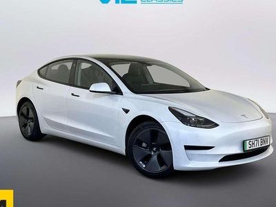 Used Tesla Model 3 Standard Range 180 kW (245 HP) 2021 White Sedan