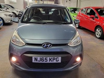 Used Hyundai i10 SE 65 HP (47 kW) 2015 Blue Hatchback