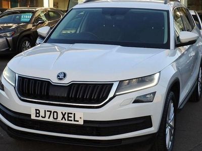 Used Skoda Kodiaq SE L 150 HP (110 kW) 2020 White SUV