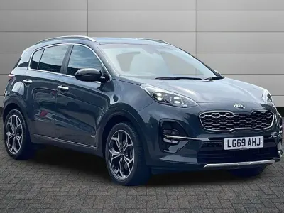 Used Kia Sportage GT-Line 174 HP (127 kW) 2019 Dark penta metal SUV