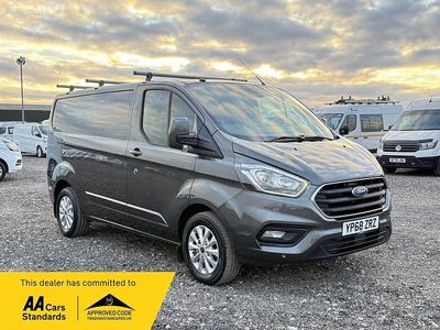 Used Ford Transit Custom Limited 130 HP (95 kW) 2018 Grey Van