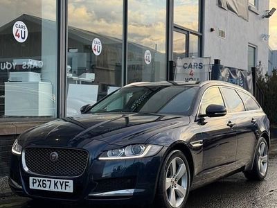 Used Jaguar XF Sportbrake Portfolio 240 HP (176 kW) 2017 Blue Estate