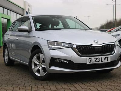 Used Skoda Scala SE 108 HP (79 kW) 2023 Silver Hatchback