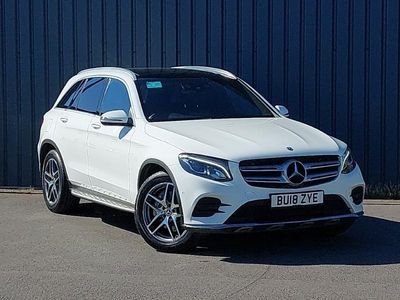 Begagnad Mercedes GLC220 AMG Line Premium 170 HK (125 kW) 2018 Vit SUV