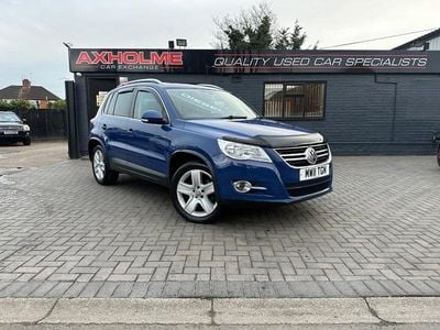 Used VW Tiguan Sportline 170 HP (125 kW) 2011 Blue SUV