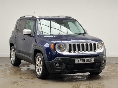 Begagnad Jeep Renegade Limited 120 HK (88 kW) 2018 Blå SUV