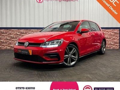 Red Used 2018 VW Golf VII R-line Hatchback | £13,995 (Fair price)